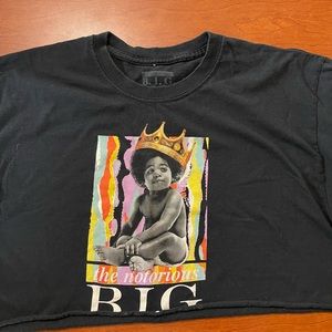 Notorious B.I.G. Cropped Tee
